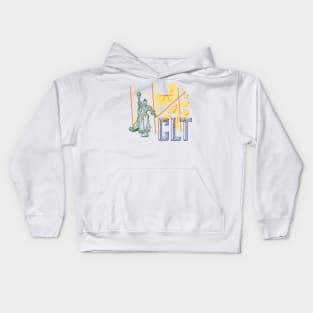 CLT Charlotte Navy Kids Hoodie